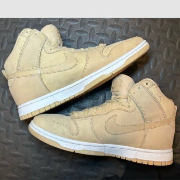 Nike Dunk High Premium Vachetta Tan DX2044 201 Women's Size 9.5 - Picture 7 of 14